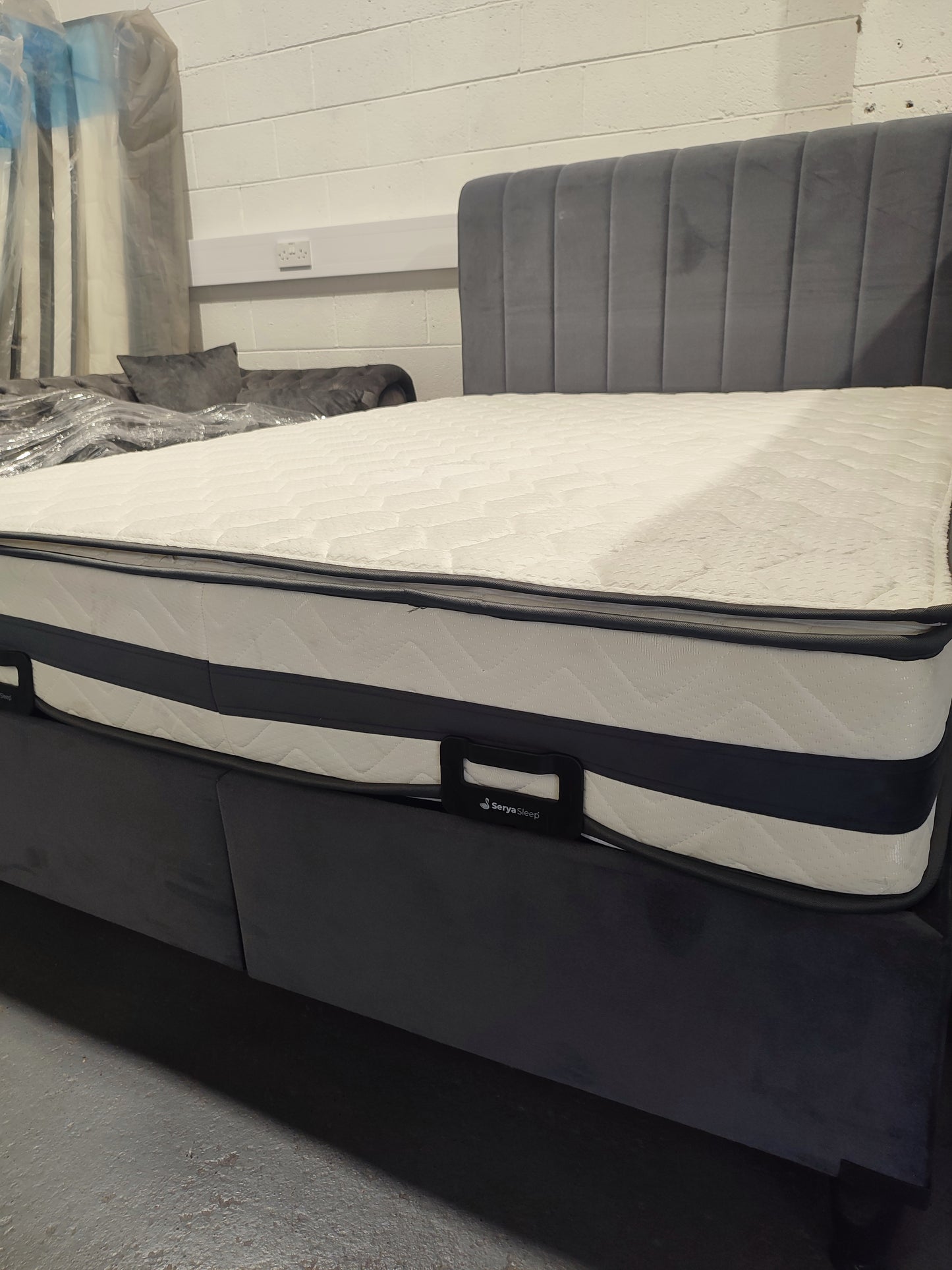 Carla Ottoman Lift Up Bed Base