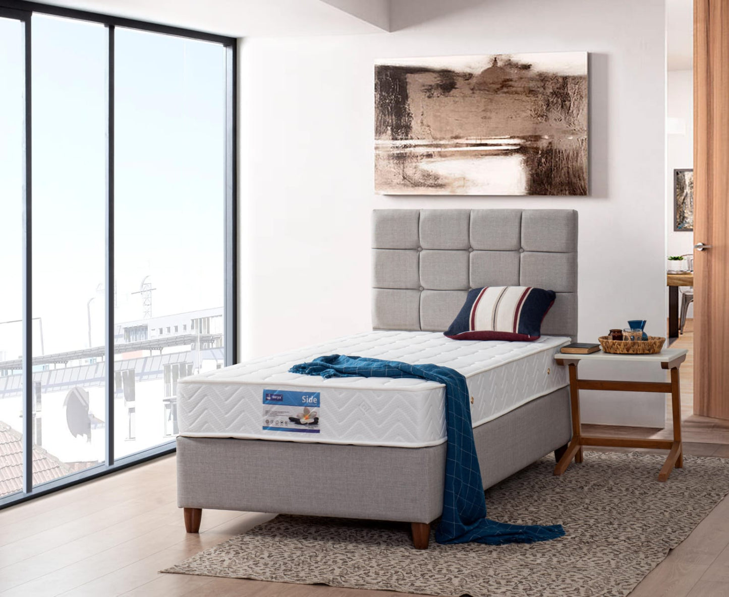 Side Brand Ottoman Lift Up Bed Base